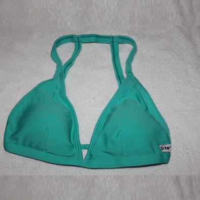 Breathe Aqua Green L Bikini Top