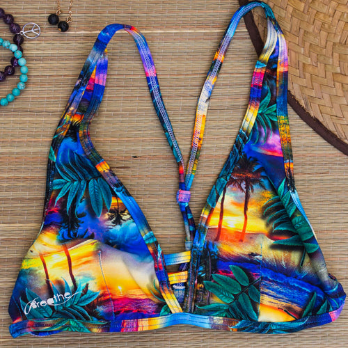 Breathe Sunset Bikini Top